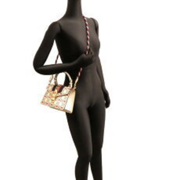 Gucci Sylvie Leather Bag Handbag White - Picture 8 of 9